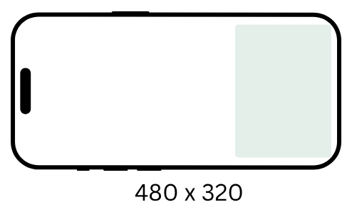 480x320 interstitial landscape size